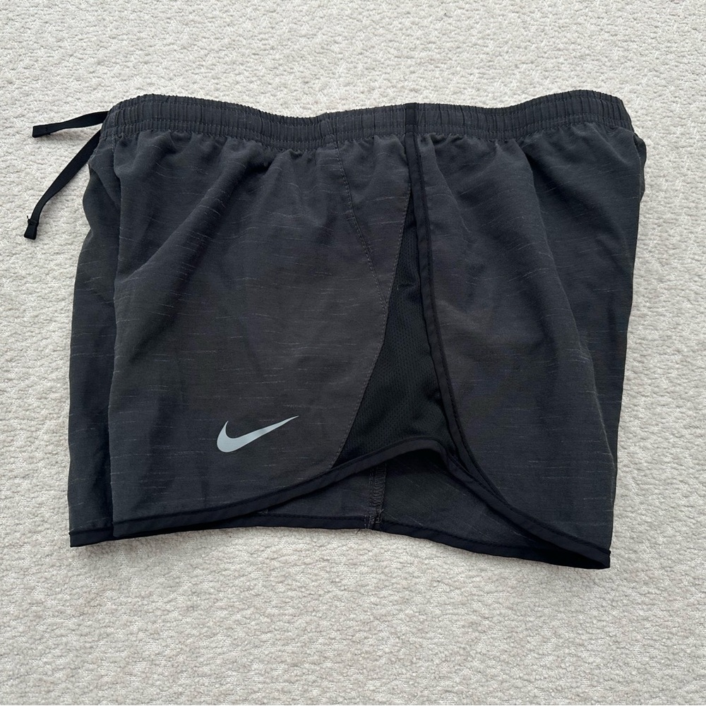 Nike Dri-Fit Women’s Running Shorts With Lining Black Size Medium